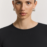 Viktoria & Woods Woods Rib Longsleeve Tee - Black