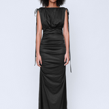 Wynn Hamlyn Matilda Knit Maxi Dress - Black