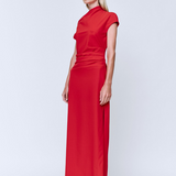 Wynn Hamlyn Rita Maxi Dress - Red