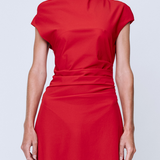 Wynn Hamlyn Rita Maxi Dress - Red