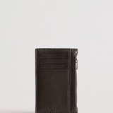 Yu Mei Frank Cardholder - Black/Olive Lambskin