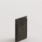 Yu Mei Frank Cardholder - Black/Olive Lambskin
