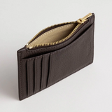 Yu Mei Frank Cardholder - Molasses Deer Nappa