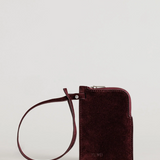 Yu Mei Greta Pouch - Fire Suede