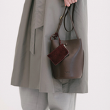 Yu Mei Greta Pouch - Fire Suede