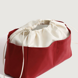 Yu Mei Large Organiser - Red Dahlia/White Asparagus Nylon