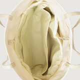 Yu Mei Medium Organiser - Pearl Blue/White Asparagus Nylon