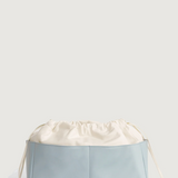 Yu Mei Medium Organiser - Pearl Blue/White Asparagus Nylon