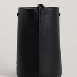 Yu Mei Phoebe Bucket - Black Deer Nappa