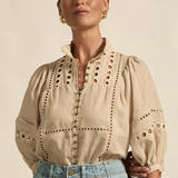 Zoe Kratzmann Cabaret Top - Cashew