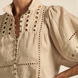 Zoe Kratzmann Cabaret Top - Cashew