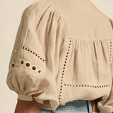 Zoe Kratzmann Cabaret Top - Cashew