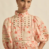 Zoe Kratzmann Cabaret Top - Cherry Tulip