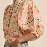 Zoe Kratzmann Cabaret Top - Cherry Tulip