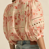 Zoe Kratzmann Cabaret Top - Cherry Tulip