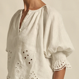 Zoe Kratzmann Dawn Top - Porclain