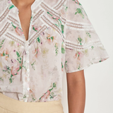 Zoe Kratzmann Pulse Top - Paintery Bloom