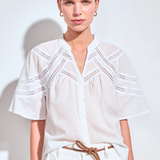 Zoe Kratzmann Pulse Top - Porcelain