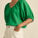 Zoe Kratzmann Trace Top - Parrot