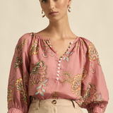 Zoe Kratzmann Tranquil Top - Kgari Bloom