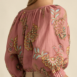 Zoe Kratzmann Tranquil Top - Kgari Bloom