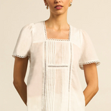 Zoe Kratzmann Yonder Top - Porcelain