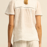 Zoe Kratzmann Yonder Top - Porcelain