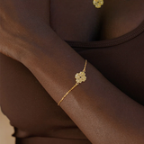 Zoe & Morgan Alma Bracelet - 22k Gold Vermeil