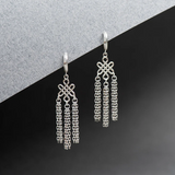Zoe & Morgan Ether Earrings - 925 Sterling Silver
