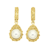 Zoe & Morgan Lulu Earrings - 22k Gold Vermeil with Freshwater Pearls