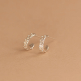 Zoe & Morgan Lulu Hoop - 925 Sterling Silver