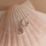 Zoe & Morgan Lulu Hoop - 925 Sterling Silver