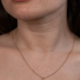 Zoe & Morgan Mini Gypsy Heart Necklace - 22k Gold Vermeil