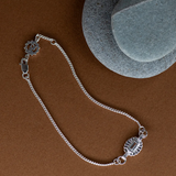 Zoe & Morgan Odette Bracelet - 925 Sterling Silver/White Topaz