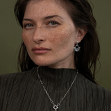 Zoe & Morgan Pocket Full of Sunshine Earrings - Sterling Silver/Aquamarine