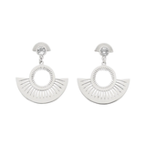 Zoe & Morgan Pocket Full of Sunshine Earrings - Sterling Silver/Aquamarine