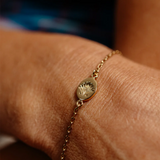 Zoe & Morgan Secret Society of Shell Lovers Bracelet - 22k Gold Vermeil