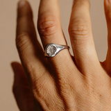 Zoe & Morgan Secret Society of Shell Lovers Signet - 925 Sterling Silver