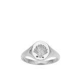 Zoe & Morgan Secret Society of Shell Lovers Signet - 925 Sterling Silver