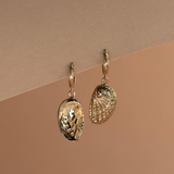Zoe & Morgan Soul Paua Earrings - 22k Gold Vermeil