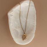 Zoe & Morgan Soul Paua Necklace - 22k Gold Vermeil