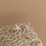 Zoe & Morgan Starfish Studs - 925 Sterling Silver