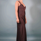 Jillian Boustred Regina Dress - Chocolate