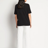 Juliette Hogan JHL V-Neck T Fine Cotton Cashmere - Black
