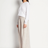 Juliette Hogan JHL Crew L/S T - White